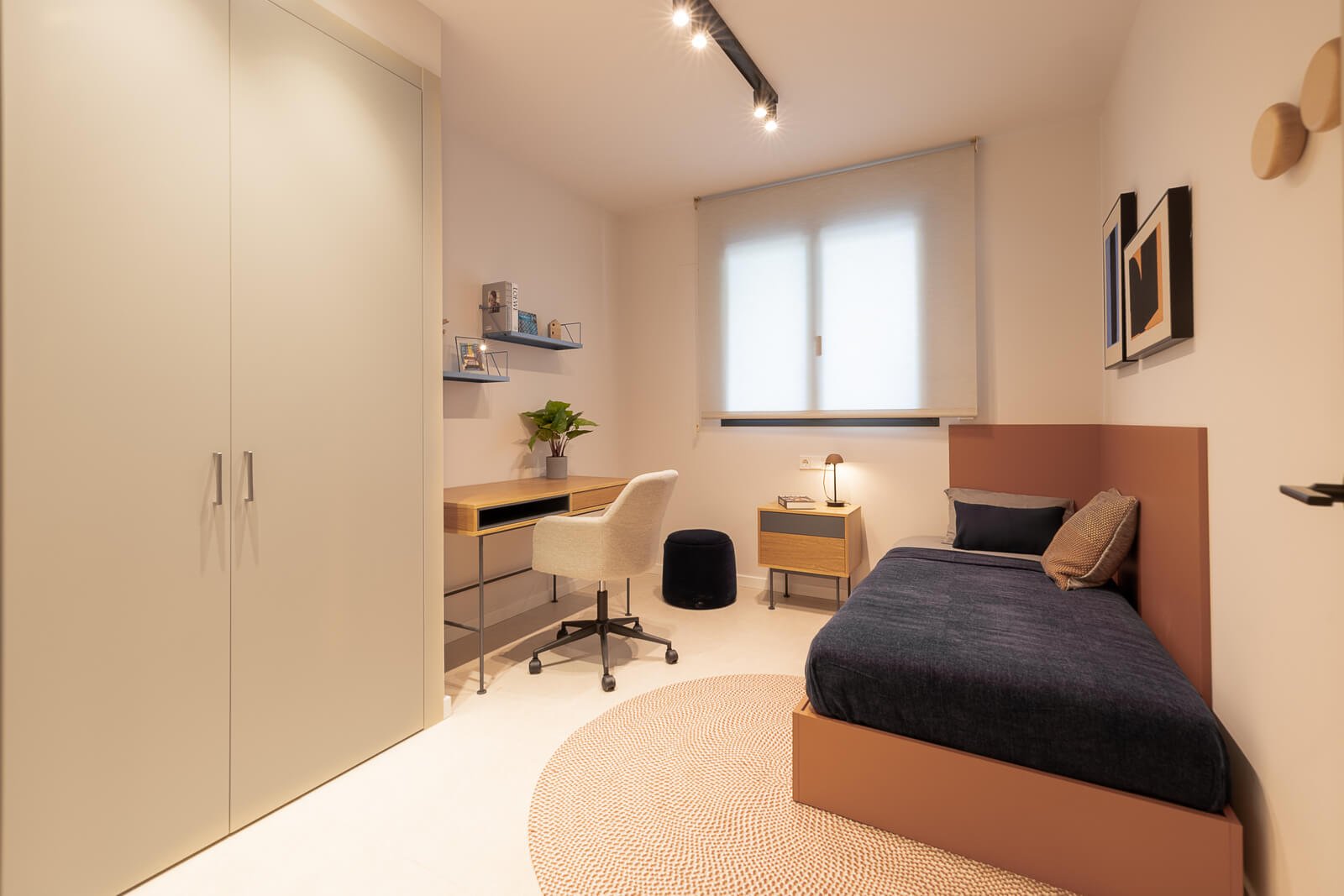 Habitació del pis pilot Hudson a Sant Pere de Ribes